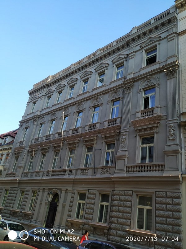 Oprava uliční fasády Betlémská 7 , Praha 1