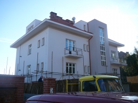 Oprava fasády bytového domu Košíře,Praha 5